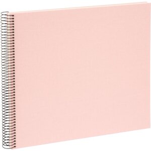 Spiraal Album Bella Vista rosé 34x30 cm wit...