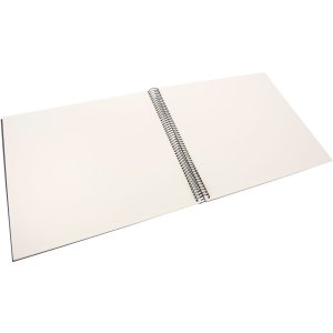 Spiraal Album Bella Vista grijs 34x30 cm witte paginas