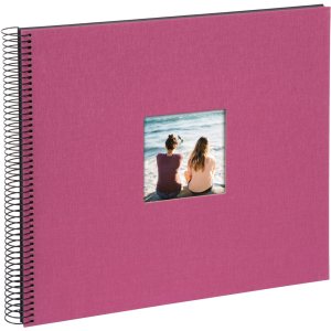 Spiraal Album Bella Vista fuchsia 34x30 cm