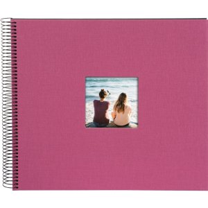 Spiraal Album Bella Vista fuchsia 34x30 cm