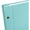 Schroefalbum Bella Vista aqua 30x25 cm witte paginas