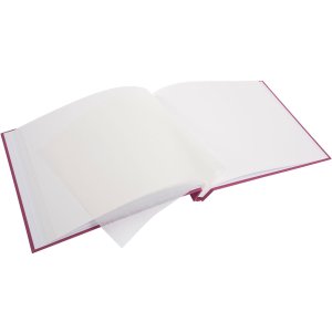 Schroef Album Bella Vista fuchsia 30x25 cm witte paginas