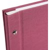 Schroef Album Bella Vista fuchsia 30x25 cm witte paginas