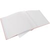 Schroefalbum Bella Vista rosé 30x25 cm witte paginas