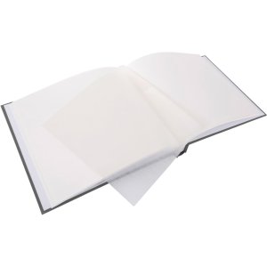 Schroefalbum Bella Vista grijs 30x25 cm witte paginas