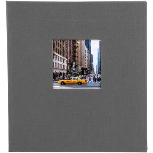 Goldbuch Fotoalbum Bella Vista grijs 30x31 cm 60 witte...