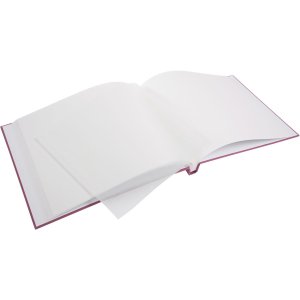 Schroef Album Bella Vista fuchsia 39x31 cm witte paginas