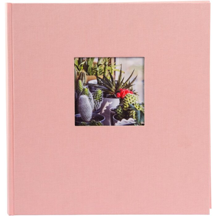 Goldbuch Jumbo Fotoalbum Bella Vista rosé 30x31 cm 100 witte paginas