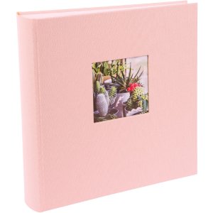 Goldbuch Jumbo Fotoalbum Bella Vista rosé 30x31 cm 100 witte paginas