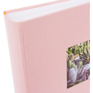 Goldbuch Jumbo Fotoalbum Bella Vista rosé 30x31 cm 100 witte paginas