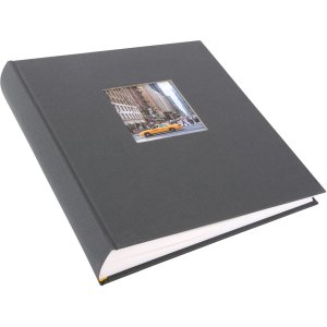 Goldbuch Jumbo Fotoalbum Bella Vista grijs 30x31 cm 100 witte paginas