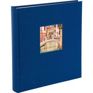 Goldbuch Jumbo Fotoalbum Bella Vista blauw 30x31 cm 100 witte paginas