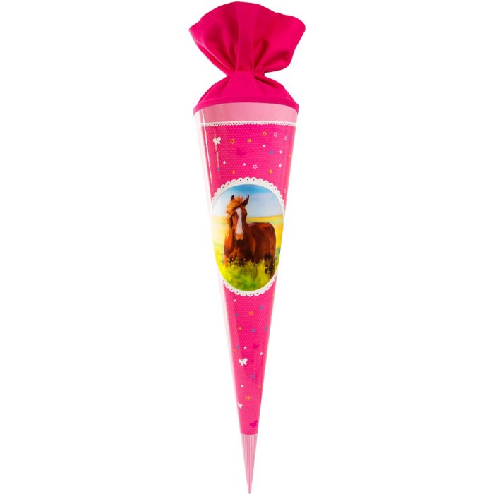 Schoolkegel 70 cm - 3d paarden liefde