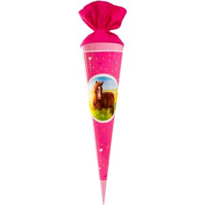 Schoolkegel 70 cm - 3d paarden liefde