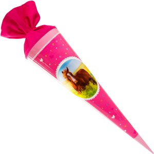 Schoolkegel 70 cm - 3d paarden liefde