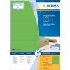 Herma speciale gekleurde etiketten a4, 105 x 42,3 mm, groen, permanente kleefstof