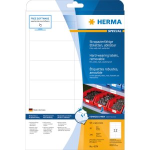 Herma speciale Weerbestendige folie-etiketten a4, 97,0 x...