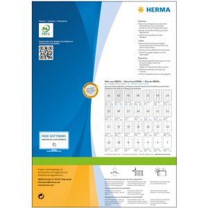 Herma premium adresetiketten, a6, 105 x 148 mm, wit,...