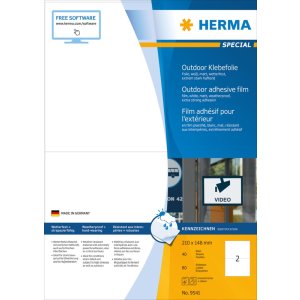 Herma speciale Weerbestendige outdoor folie-etiketten a4,...