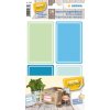 Herma huisetiket Etiketten 52x82 mm Blauw-Groen, verwijderbaar