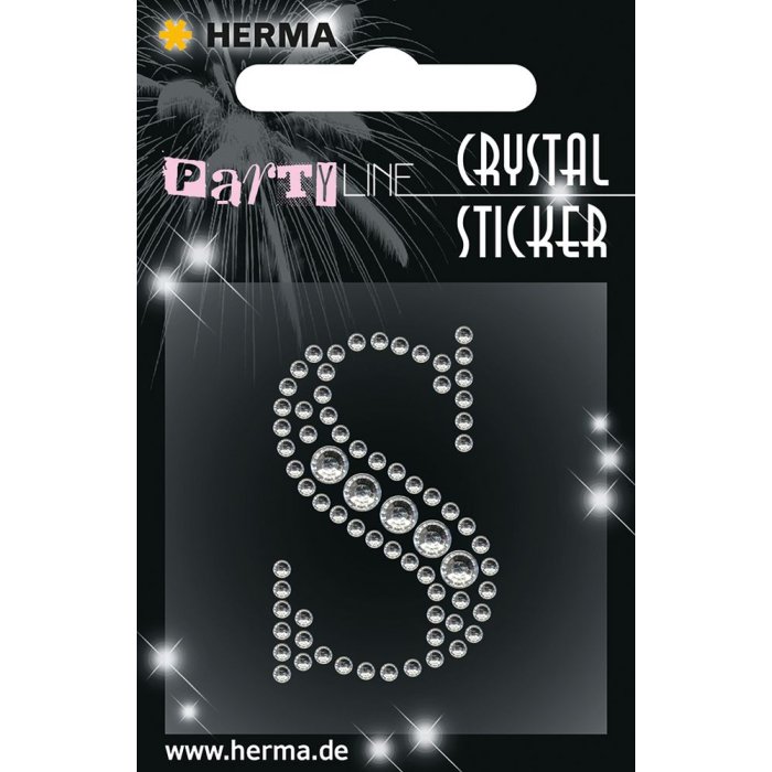 Herma FASHIONLine Crystal Sticker "S";"Herma Kristallen Sticker