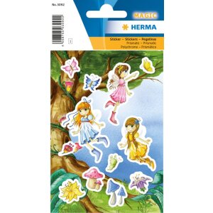 Herma magic Sticker Magische Feeën, Prismatische Folie