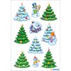 Herma decor Sticker Kerst Winter Bos