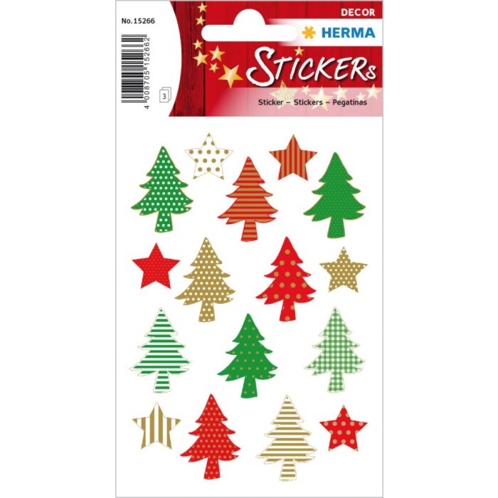 Herma decor Sticker Oh Kerstboom