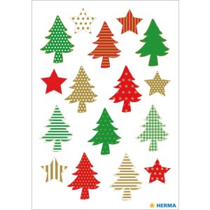 Herma decor Sticker Oh Kerstboom