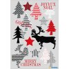 Herma decor Sticker Vrolijk Kerstfeest