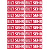 Herma vario tekst etiketten "Eilt sehr" 12 x 40 mm, zelfklevend, 320 stuks