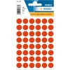 Multifunctionele etiketten rood ø 12 mm rond papier mat 240 st.