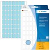 Multifunctionele etiketten blauw 12x18 mm papier mat 1792 st.