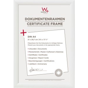 Certificaat Fotolijst Trendstyle a4 wit