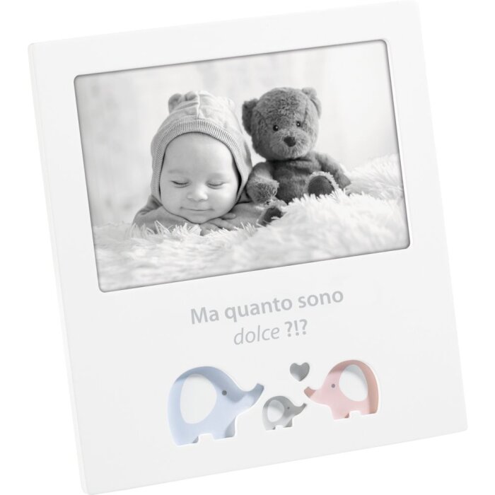 2gqa1064 Mascagni Baby Lijst 10x15 cm wit