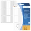 Multifunctionele etiketten wit 6x50 mm papier mat 1248 st.