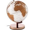 20bo1547 Mascagni Globe verlicht 25 cm roségoud