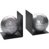 20ao1243 Mascagni boekensteun Globe zilver 13x13x17,5 cm