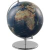 20fo451 Mascagni wereldbol 25 cm blauw