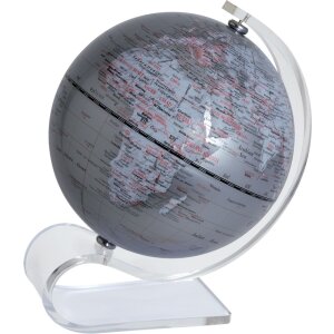 20ao452 Mascagni Globe zilver 13 cm draaibaar