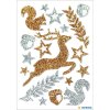 herma magische stickers bosdieren, glittery