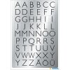 vario letters zwart a-z