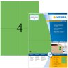 Etiketten a4 groen 105x148 mm papier mat 400 st.