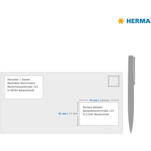 Etiketten Premium a4, wit 70x42 mm papier mat 2100 st.