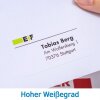 Etiketten Premium a4, wit 70x37 mm papier mat 2400 st.