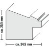 Plastic Lijst Gezellig, Antiek Wit, 10 x 15 cm