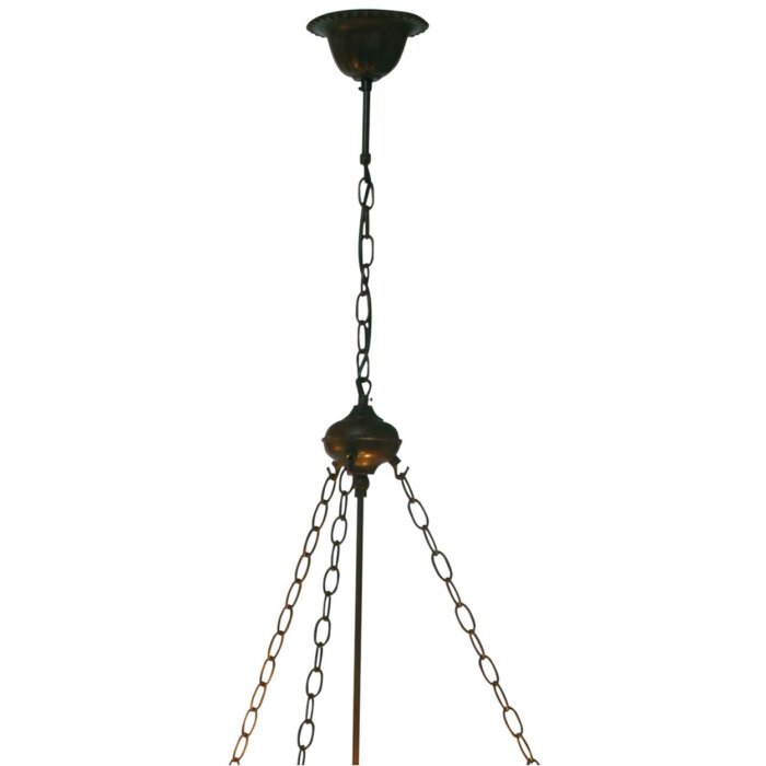 Hanglamp 5LL-8842 bruin 100 cm 3x E27 - Max 60W