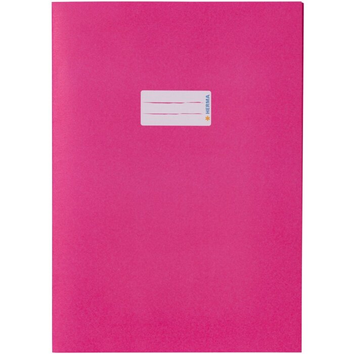 herma roze papier notebook beschermer din a4