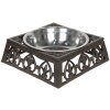 Pet Bowl 6y3061 bruin 28x28x8 cm / 0,82l