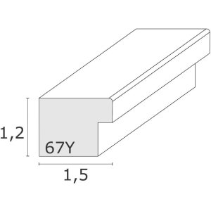 s67yd fotolijst zilver hout 10x10 cm tot 20x20 cm